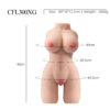 Size of Crave for Love Light Skin Torso Doll CFL300XG